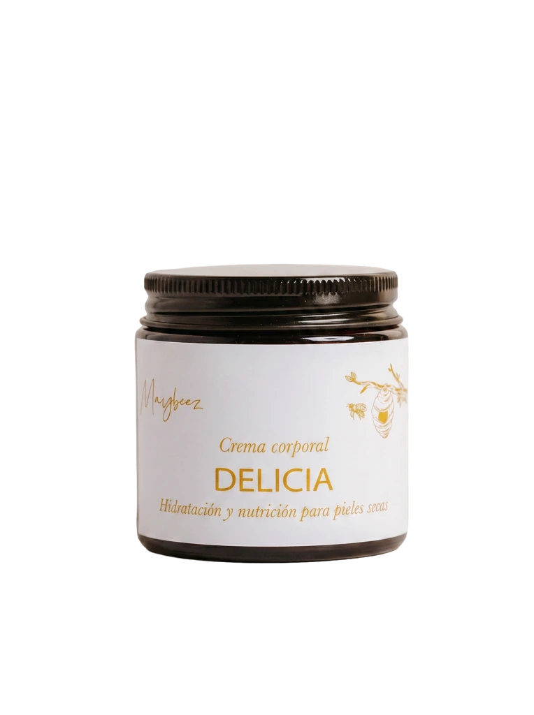 Tarro de crema corporal Delicia